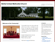 Tablet Screenshot of bethel-umchurch.org